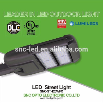 DLC UL Approved Outdoor Pole Mounted LED Parking Lot Light 120W with 5 Years Warranty